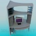 3d model Сomputer Desk - preview
