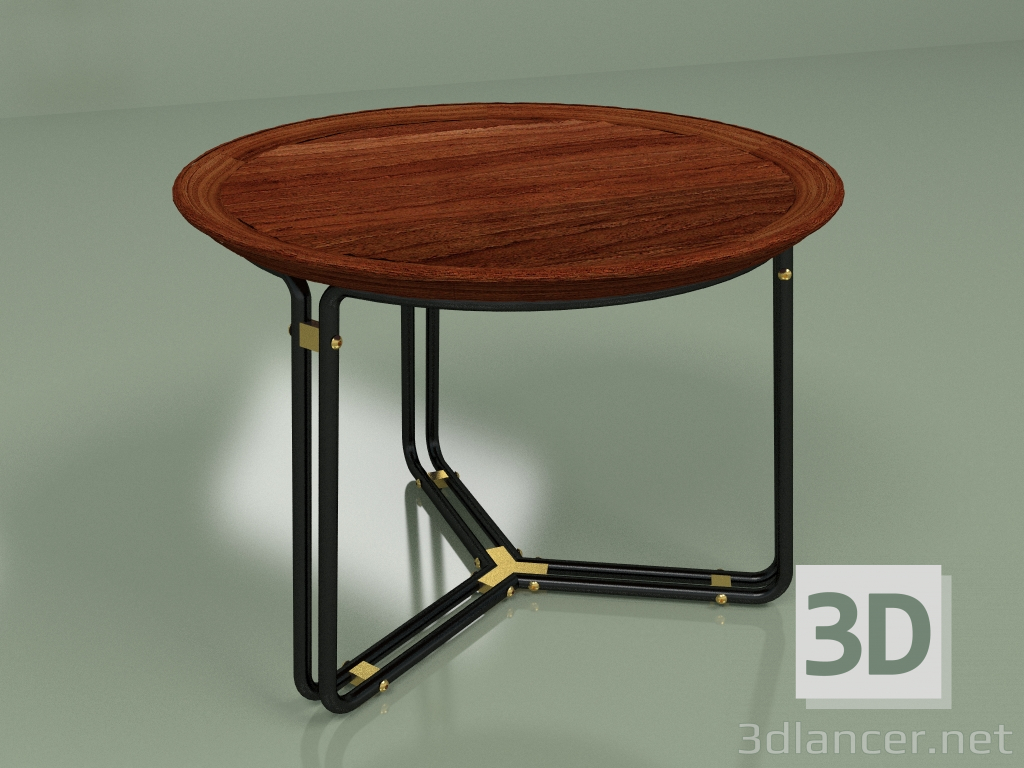 3 डी मॉडल कॉफी टेबल क्यूटी कॉफी टेबल व्यास 60 - पूर्वावलोकन