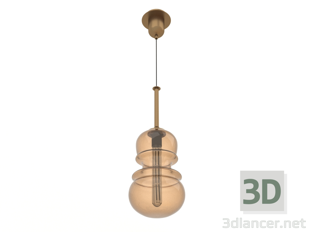 3d модель Підвісний світильник (6696) – превью