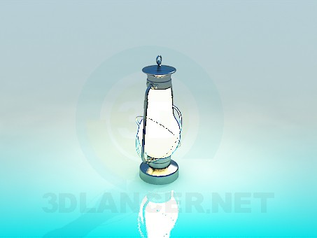 3d model lantern - preview