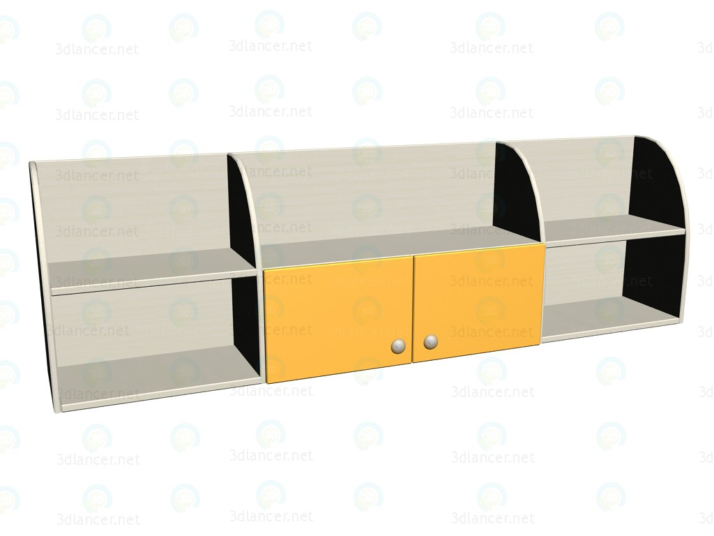 3d model Wall shelf LK-308 - preview