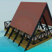 3D Modell Sommerhaus - Vorschau