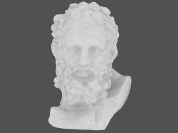 Escultura de mármol Busto de Hércules