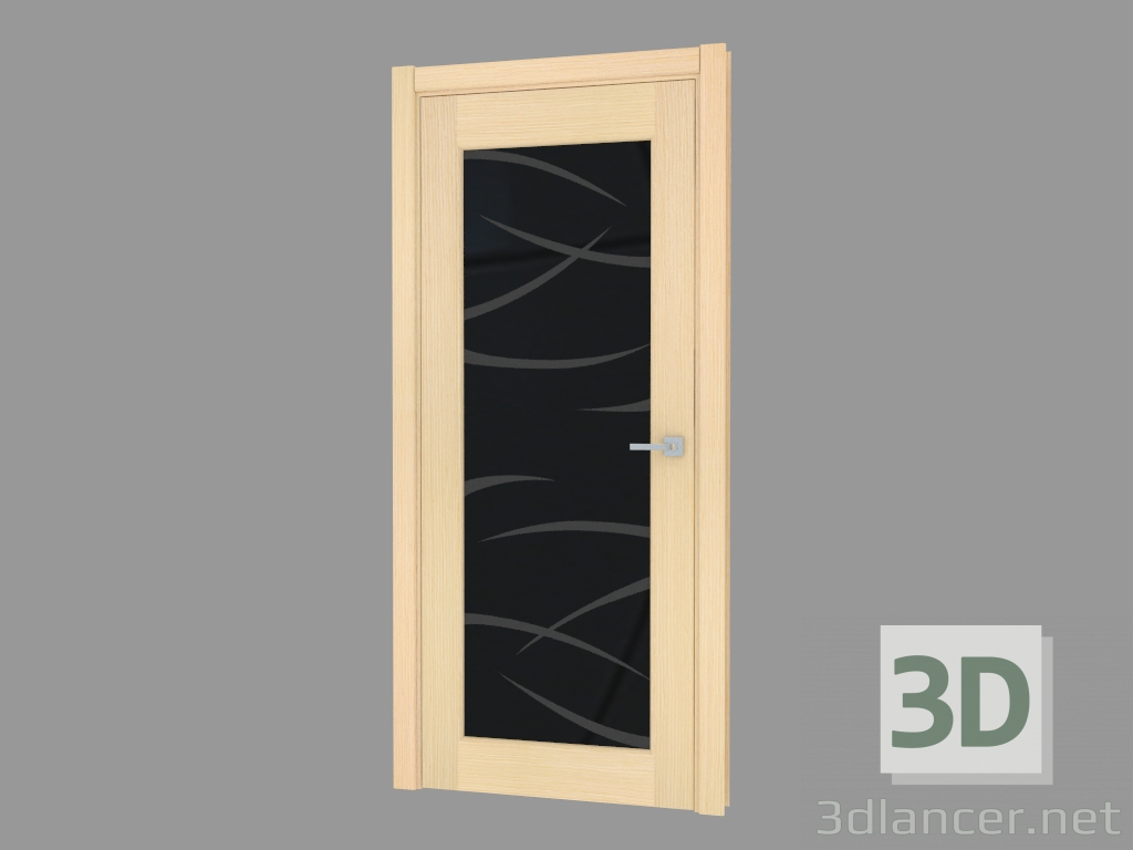 3d model Puerta de interroom (A v2) - vista previa
