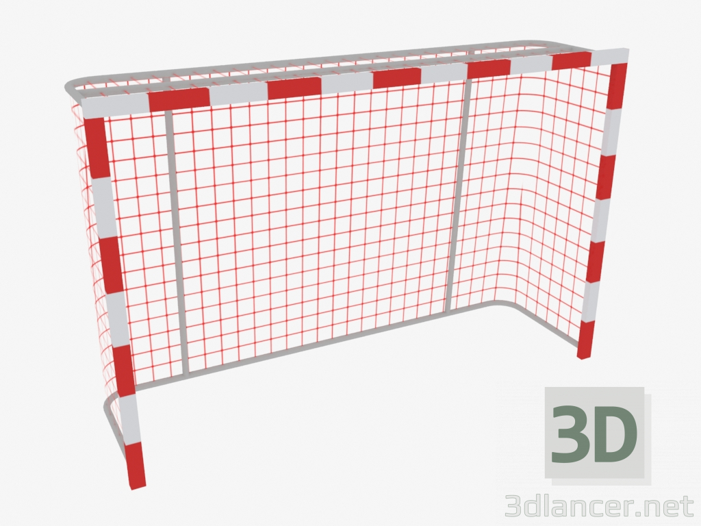 3 डी मॉडल मिनी फुटबॉल के लिए गेट (7911R) - पूर्वावलोकन