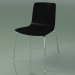 3D Modell Stuhl 3906 (4 Metallbeine, schwarze Birke) - Vorschau