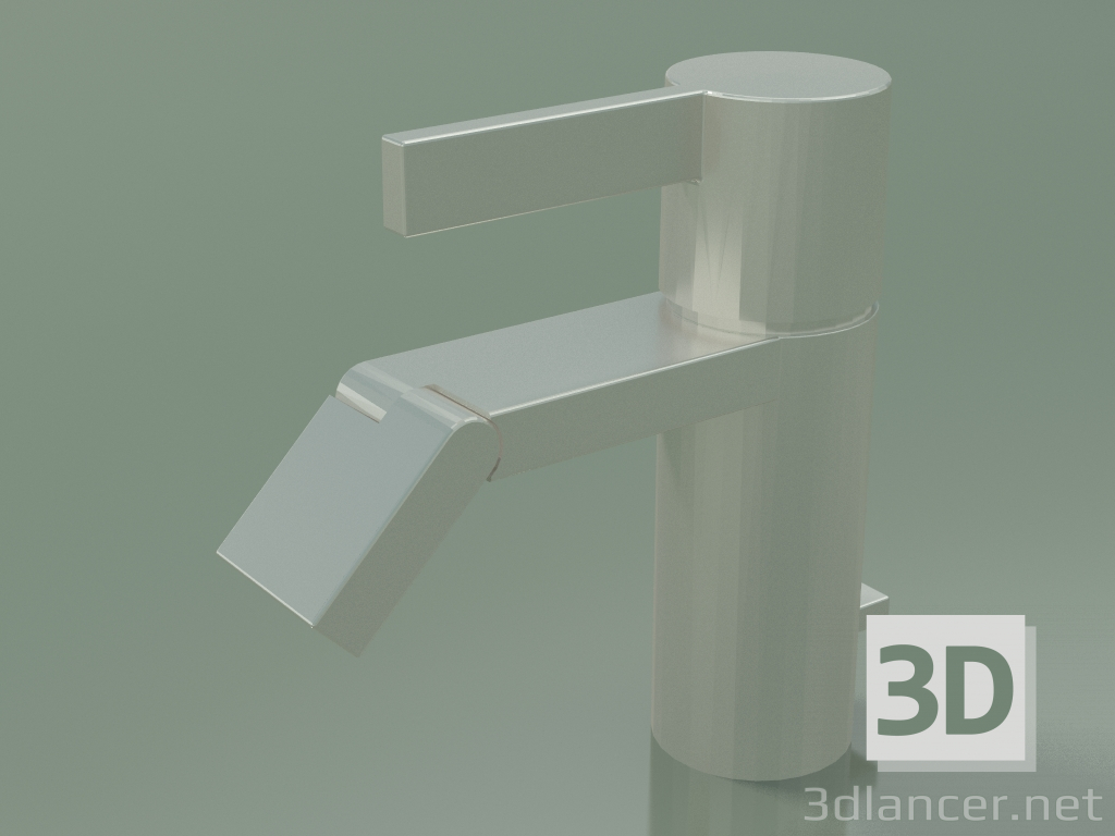 3D Modell Einhebel-Bidetmischer mit Abfall (33 600 670-06) - Vorschau