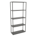 3d model Large rectangular rack (METAL, 80x30x170, 5 shelves) - preview