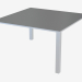 3d model mesa de comedor mesa de edad (1400h1400) - vista previa