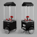 3d Distribution trolley model buy - render