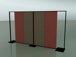 Freestanding rectangular panel 5107x2 + 5108x2 + 5109 (V39)