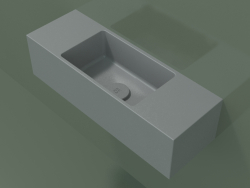 Asma lavabo Lavamani (02UL31101, Silver Grey C35, L 60, P 20, H 16 cm)