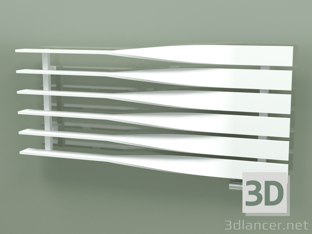 3D Modell Beheizter Handtuchhalter Cyklon H (WGCYH049110-O8, 495–1100 mm) - Vorschau