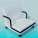 3D Modell Sehr niedriger Sessel - Vorschau