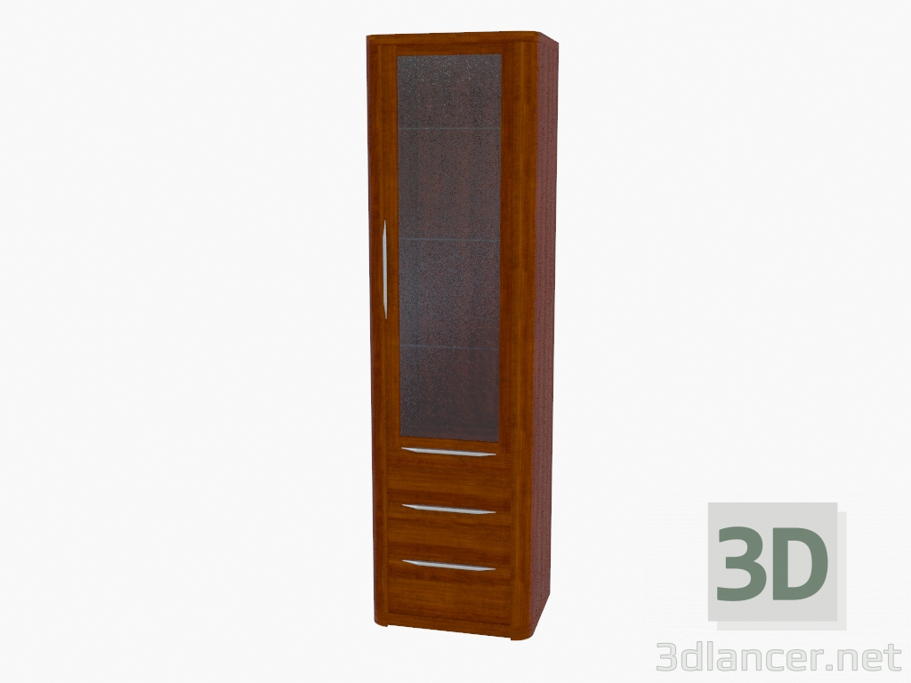 3d модель Элемент мебельной стенки (5866-44) – превью