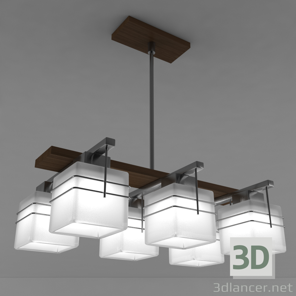 3d Luminex 588 Klip Lamp model buy - render