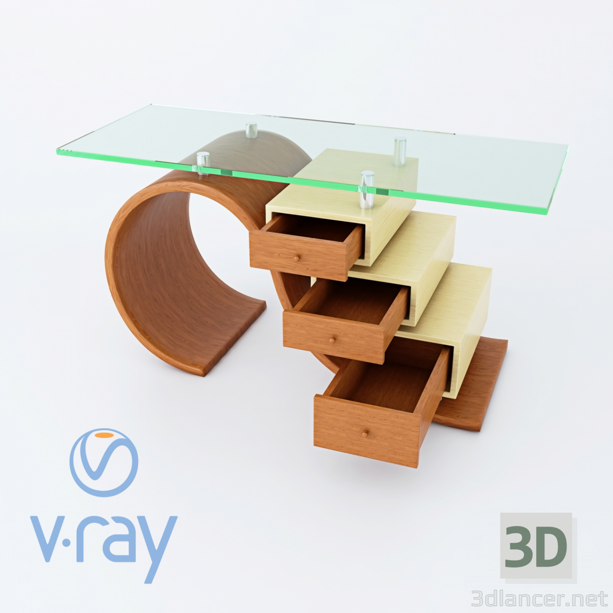 3D DALGA RUHU modeli satın - render