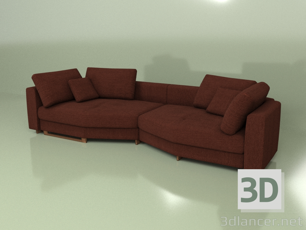 3D Modell Sofa Lloyd 2 - Vorschau