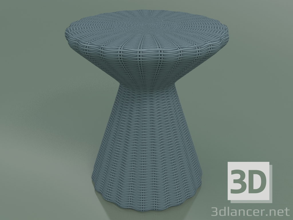 3D modeli Yan sehpa, osmanlı (Bolla 13, Mavi) - önizleme