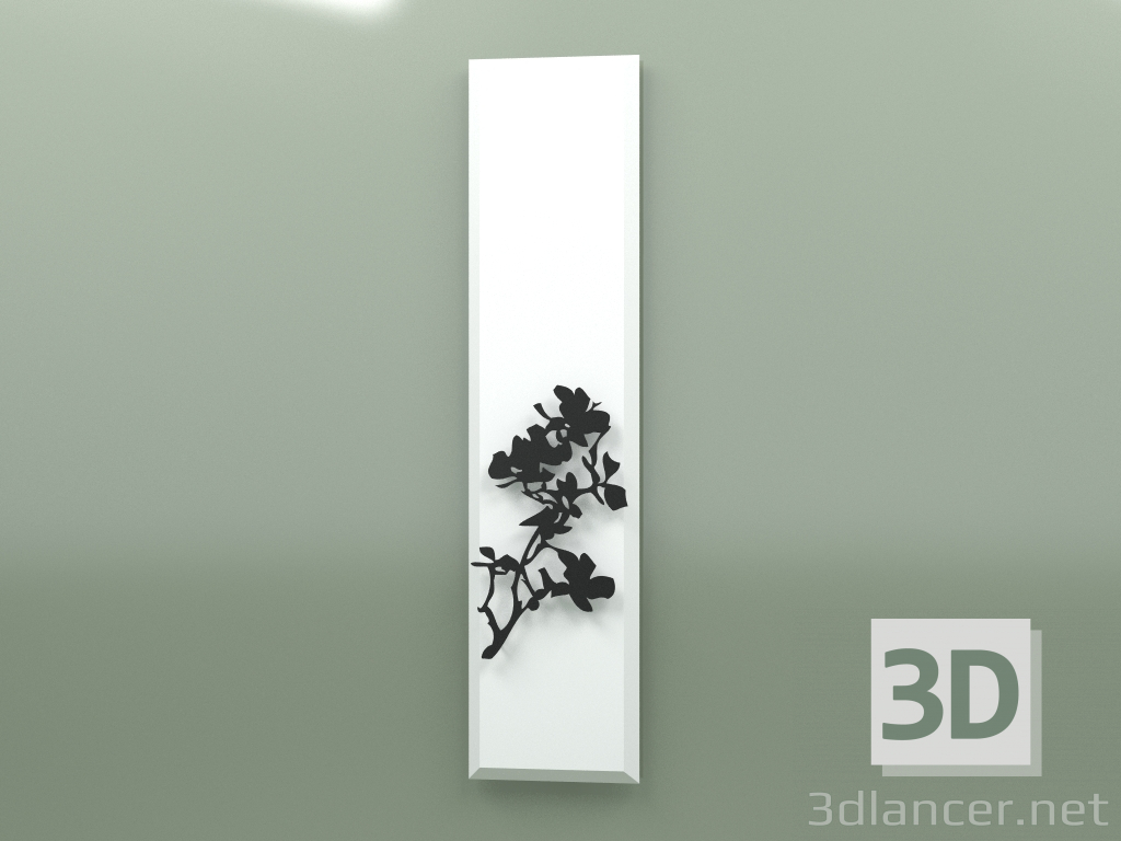 3D Modell Heizkörper Yang Nature Rosa (2000 x 480) - Vorschau