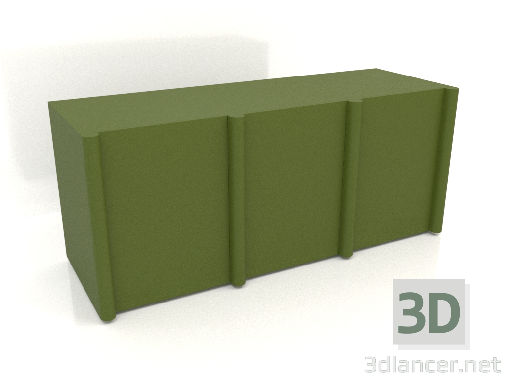 3 डी मॉडल बुफे मेगावाट 05 (1863x667x800, हरा) - पूर्वावलोकन