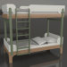 3 डी मॉडल चारपाई बिस्तर ट्यून क्यू (UGTQA2) - पूर्वावलोकन