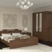 3D Modell Schlafzimmer-Möbel - Vorschau