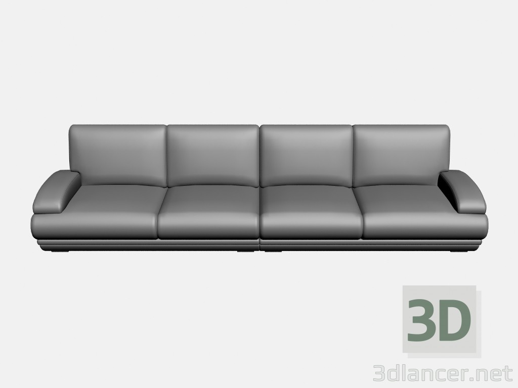 3 डी मॉडल सोफा Plimut (विकल्प 2) - पूर्वावलोकन