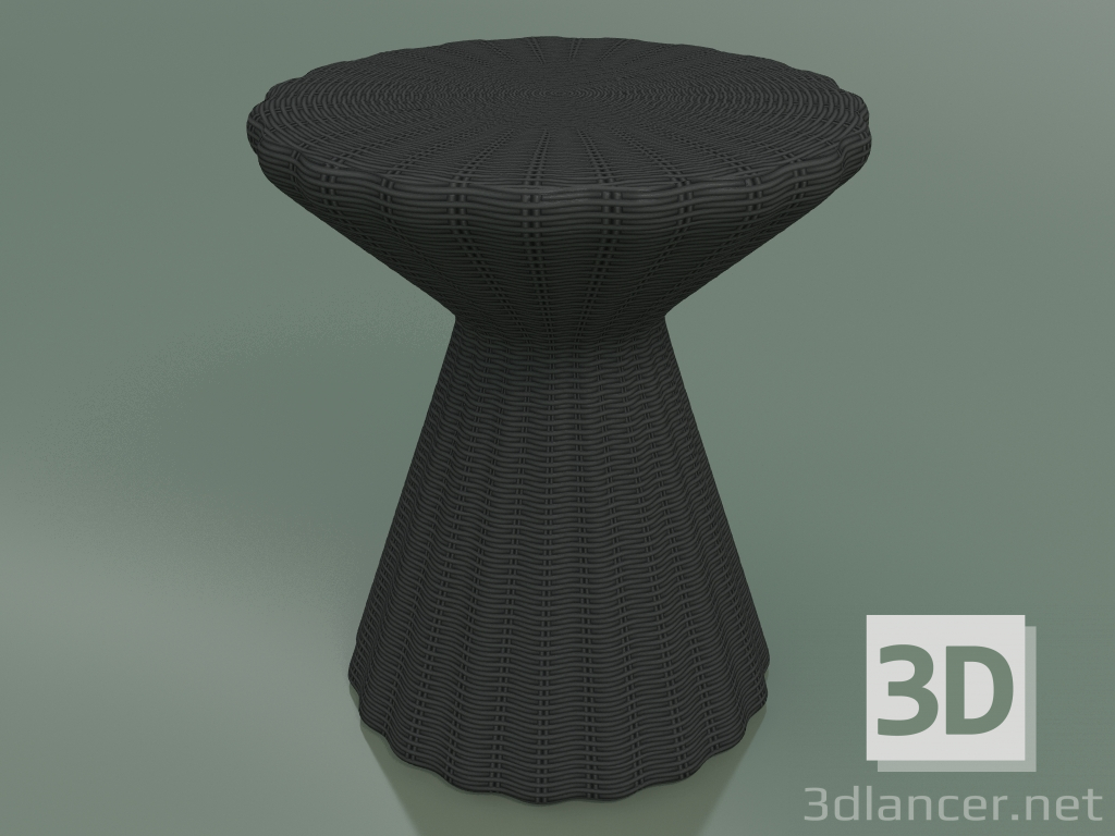 3 डी मॉडल साइड टेबल, ओटोमन (बोला 13, ग्रे) - पूर्वावलोकन