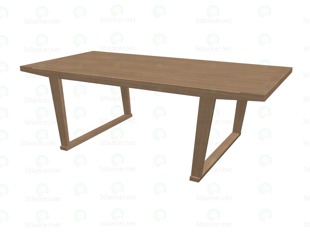 modèle 3D Table à manger AST22 - preview