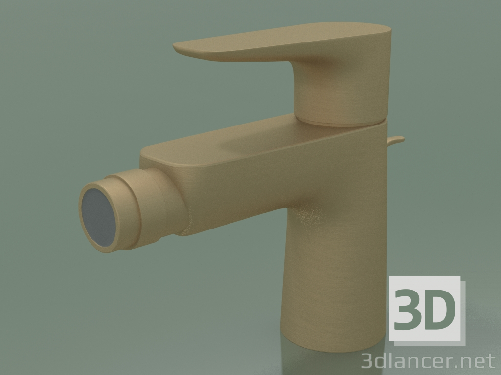 modello 3D Miscelatore monocomando bidet (71720140) - anteprima