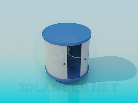 modello 3D Il gabinetto di turno - anteprima