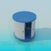 3d model The round cabinet - preview