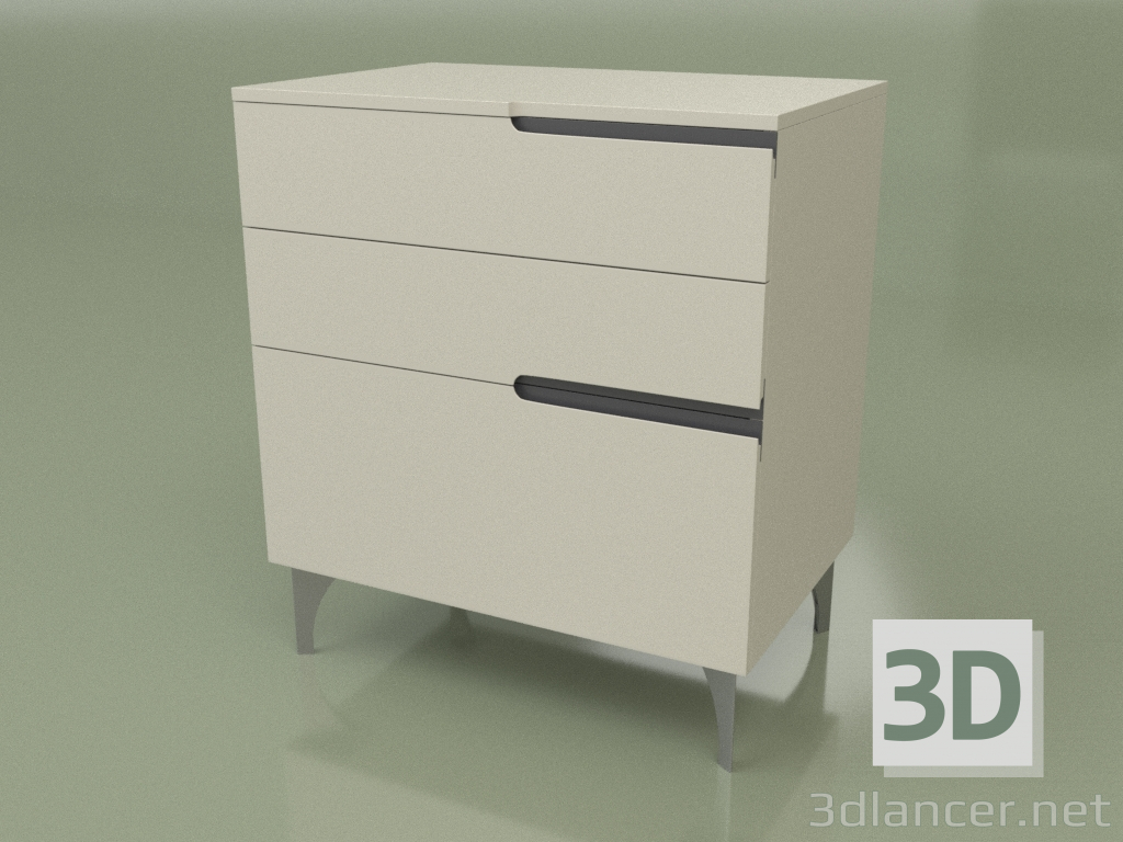 3d model Chest of drawers GL 300 (Ash) - preview