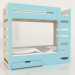 3 डी मॉडल बंक बेड मूव ईआर (UBMER2) - पूर्वावलोकन