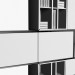 Hülsta Wohnzimmer Schränke 3D-Modell kaufen - Rendern