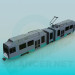 3 डी मॉडल ट्राम - पूर्वावलोकन