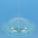 3d model Lámpara de cristal en el estilo de minimalismo - vista previa