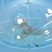 3D Modell Glas-Kronleuchter im Stil des Minimalismus - Vorschau