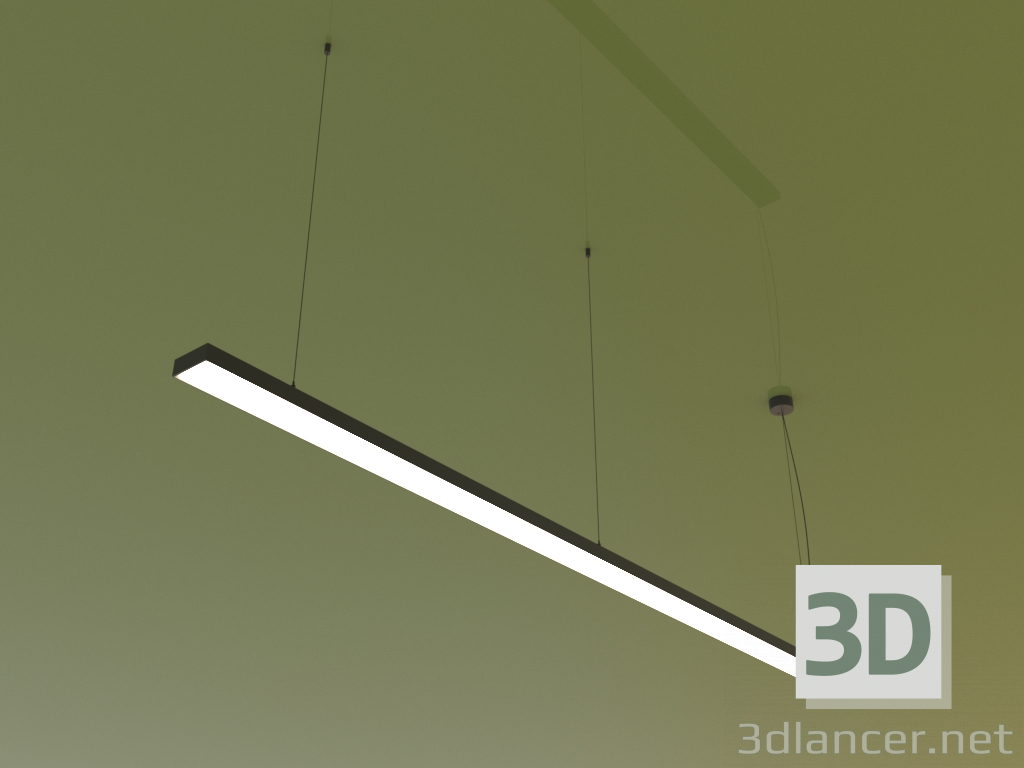 modello 3D Corpo illuminante LINEAR P2874 (2000 mm) - anteprima
