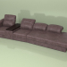 3D modeli Oberon kanepe - önizleme