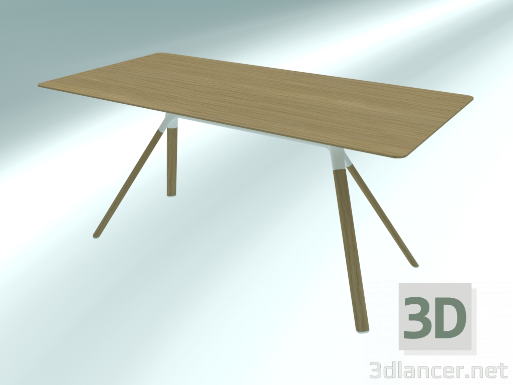 modèle 3D Table rectangulaire FORK (P127 160Х80) - preview