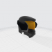 3d Helmet future game model buy - render