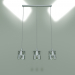 3d модель Підвісний світильник 50101-3 (хром) – превью