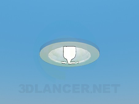 3d модель Точковий світильник – превью