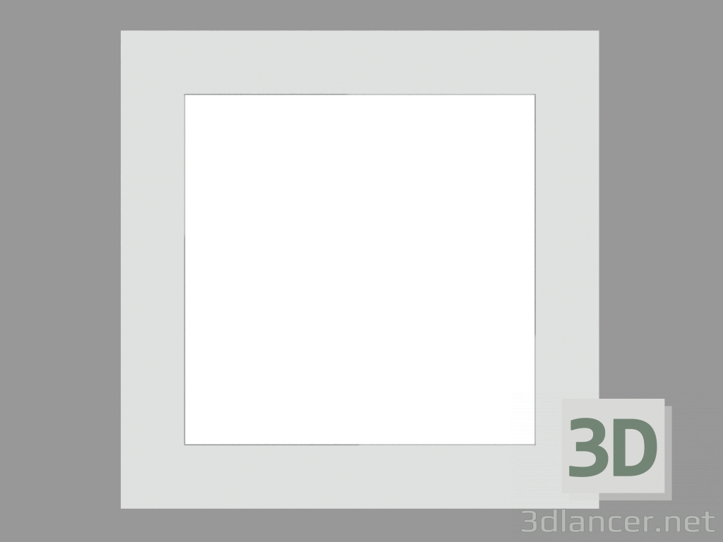 3d model Sidewalk light COMPACT SQUARE 370 mm (S5159) - preview