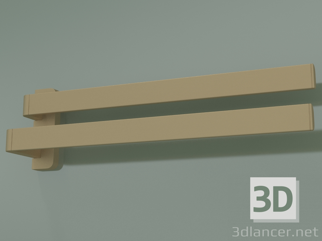 3D Modell Doppelter Handtuchhalter (42821140) - Vorschau