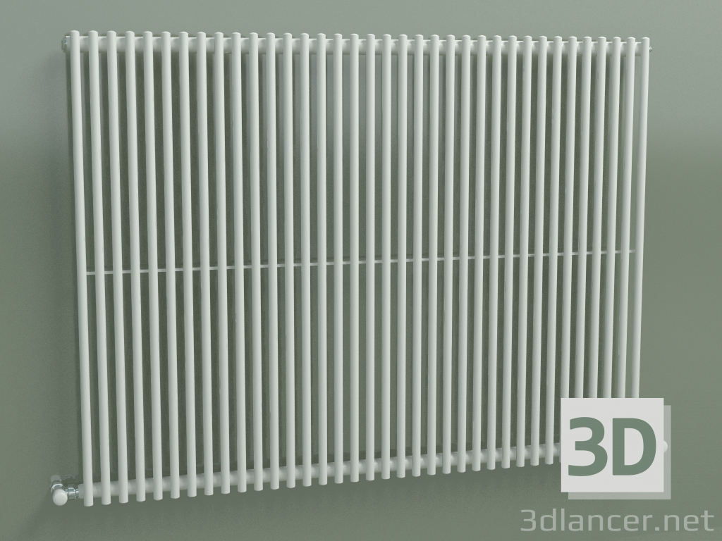 3D Modell Kühler vertikal ARPA 1 (920 36EL, weiß RAL 9016) - Vorschau