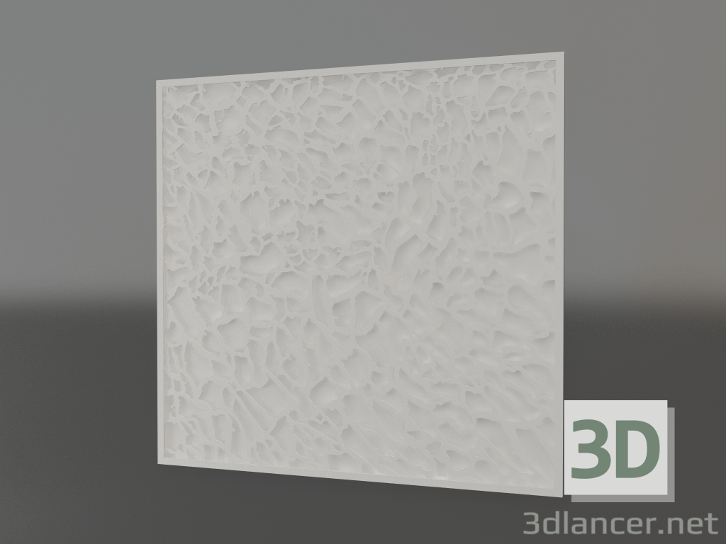 3D Modell Flachrelief-Zelle - Vorschau