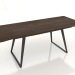 3d model Folding table Vermont (walnut, unfolded) - preview